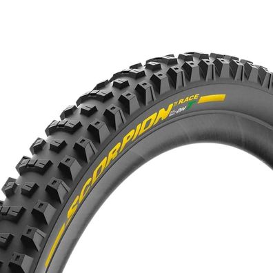 Fahrradreifen Pirelli Scorpion Race DH T 29 x 2,50 Zoll Gelb