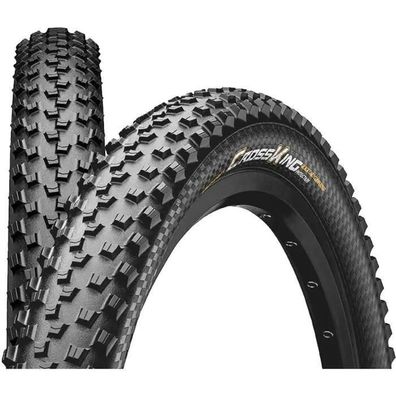 Fahrradreifen Continental Cross King Protection Tubeless Ready, schwarz