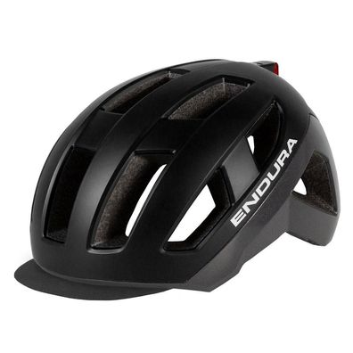 Urbanhelm Endura Luminite mit LED-Licht, Schwarz
