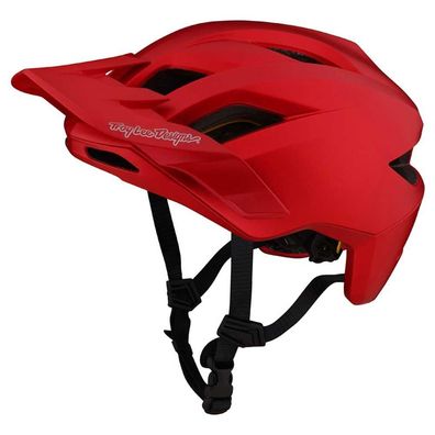Mountainbikehelm Troy Lee Designs Flowline Rot mit MIPS