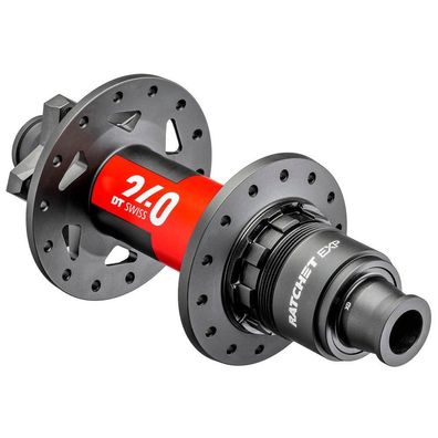Moyeu DT Swiss 240 EXP Aluminium 12 mm schwarz