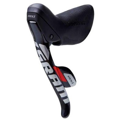 Schalthebel SRAM Red fér Rennrad, ergonomisch, rot