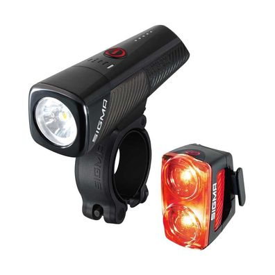 Fahrradbeleuchtungsset Sigma Buster 800 - RL 150 LED USB