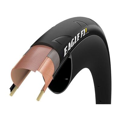 Fahrradreifen Goodyear Eagle F1 R Tubeless 700x25 schwarz