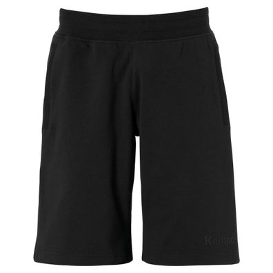 Short Kempa Status Schwarz mit Kordelzug