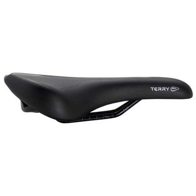 Fahrradsattel Terry Figura Max fér Damen, ergonomisch, schwarz