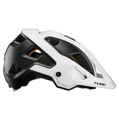 Enduro Fahrradhelm Cube Strover MIPS Weiß
