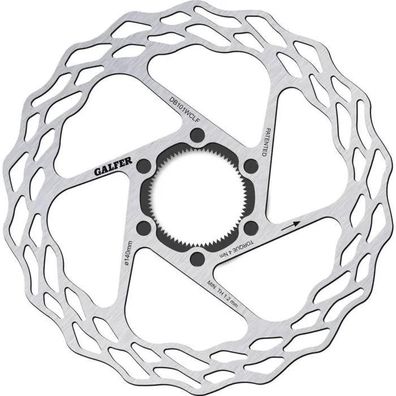 Bremsscheibe Galfer DB101WCLF aus Edelstahl, 140 mm, Center-Lock