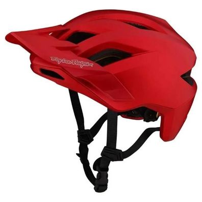 Fahrradhelm Troy Lee Designs Flowline Rot mit MIPS-Schutz