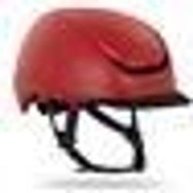 Fahrradhelm Kask Moebius Rot mit abnehmbarem Visier