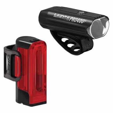 Fahrradlichter Lezyne Hecto Pro StVZO 400+ / Strip+ StVZO Schwarz
