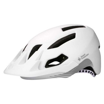 Fahrradhelm Sweet Protection Dissenter matt weiß, Größe L-XL