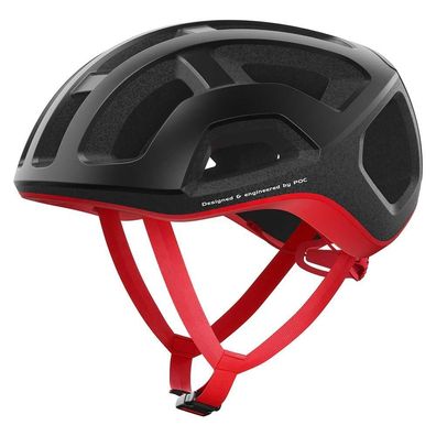Fahrradhelm Poc Ventral Lite Rot/Schwarz