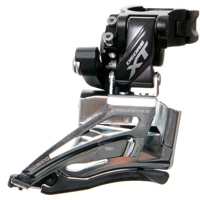 Vordere Umwerfer Shimano Deore XT M8025 silber