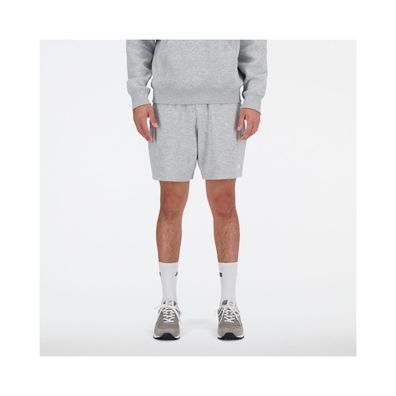 Short New Balance Essentials French Terry Grau