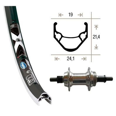 Fahrradreifen Winora Rigida X-star 19 6-7s 24 Zoll