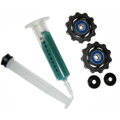 Schaltrollen Sram XX Ceramica Grau anodisiert