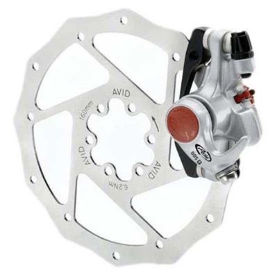 Scheibenbremsen Sram Bb5 Road mit 160 mm Scheibe, silber