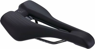 Fahrradsattel BBB Echelon Comfort Komfortabler schwarzer Sattel