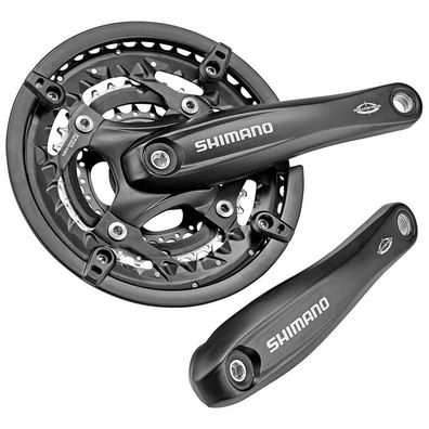 Pedalier Shimano FC-T521 3-fach 175 mm silber