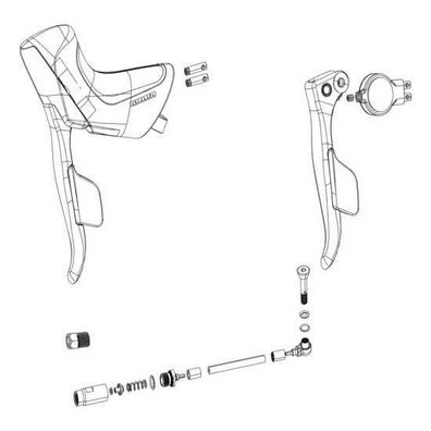 Bremshebel Zubehör Sram Red AXS E1