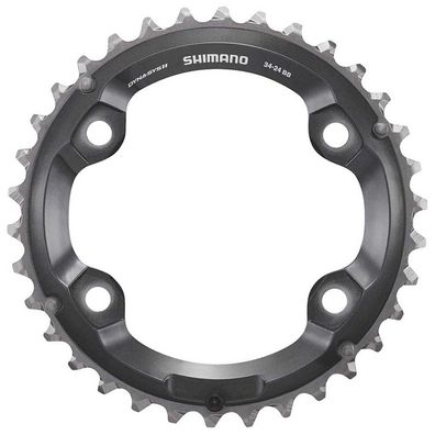 Kettenblatt Shimano M8000 XT 34/24 11V Aluminium
