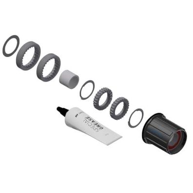 Konvertierungskit DT Swiss MTB Hybrid Nabe 18 Zähne