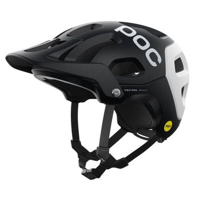Fahrradhelm Poc Tectal Race MIPS schwarz/weiß