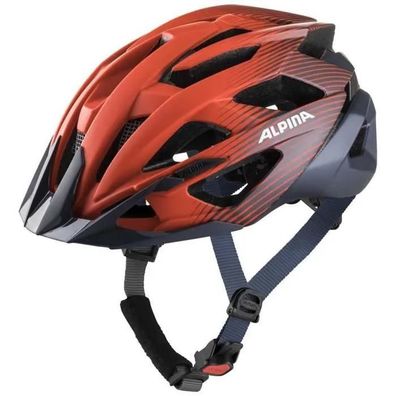 Fahrradhelm Alpina Valparola Rot Leicht und Beléftet