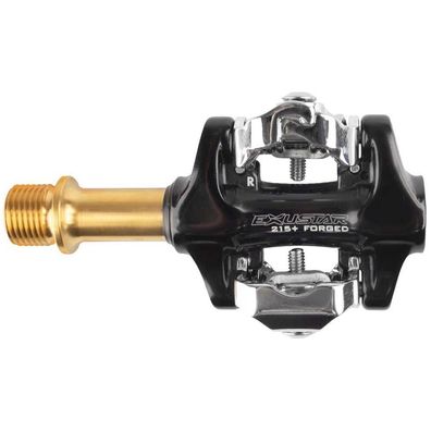 Fahrradpedale Exustar E-PM215 TI Titan-Aluminium