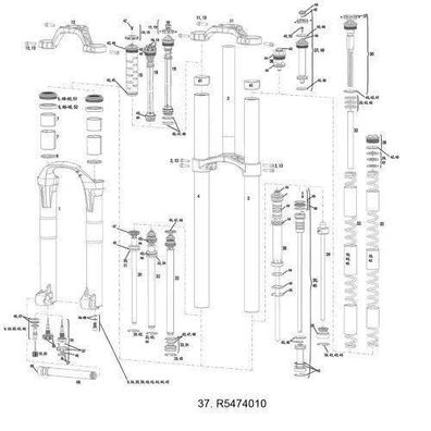 Kompressor Rockshox Plug Solo Air Boxxer schwarz