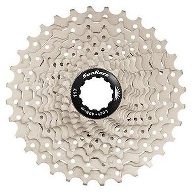 Kassette SunRace CSRS3 11-Gang 11-28T silber-schwarz
