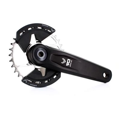 Fahrradkurbel Sram Eagle 90 T-Type schwarz, 32 Zähne