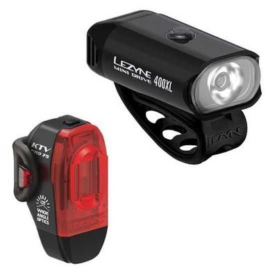 Fahrradlichter Lezyne Mini Drive 400XL / KTV Drive Pro+ 400/150 Lumen