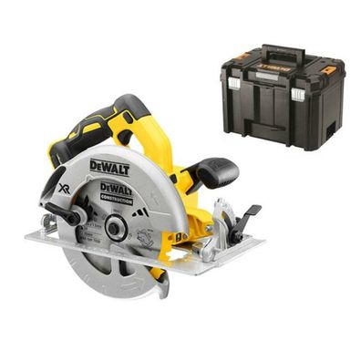 DEWALT 18V LI-ION 184mm Kreissäge OHNE Batterie UND LADUNG IM TSTAK-GEHÄUSE DCS570NT