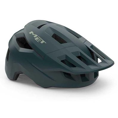 Mountainbikehelm Met Shelter Blau
