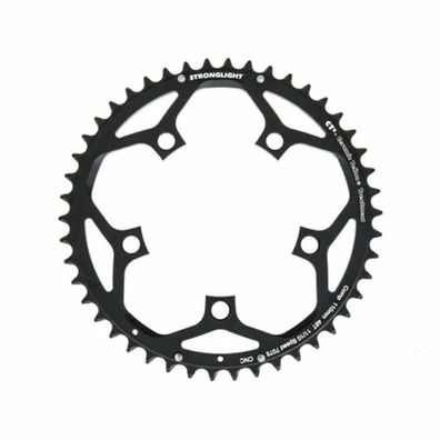 Kettenblatt Stronglight Aluminium 46 Zähne schwarz