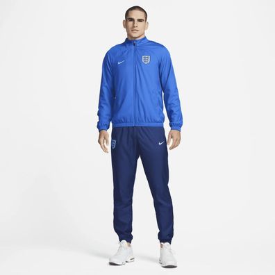 Trainingsanzug Nike England Fußball Blau/Marine Herren 2022