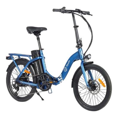 Elektrofahrrad Youin BK1003 Amsterdam Blau, Klappbar, 250W