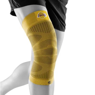 Kniebandage Bauerfeind NBA Lakers Gelb