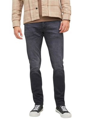 Jeans Jack-and-Jones Slim Schwarz