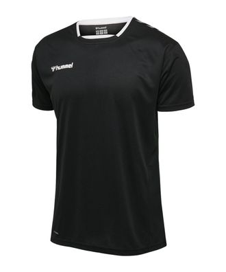 T-Shirt Hummel Authentic Poly Schwarz/Weiß