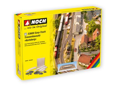 Noch 53600 H0 Easy-Track Bausatz Karlsberg 190 x 12 Spur H0