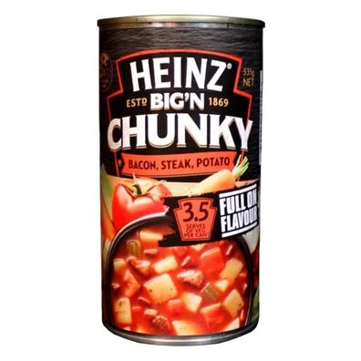 Heinz Big'N Chunky Bacon Steak & Potato Eintopf 535 g