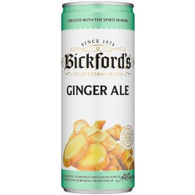 Bickford's Ginger Ale Can 250 ml