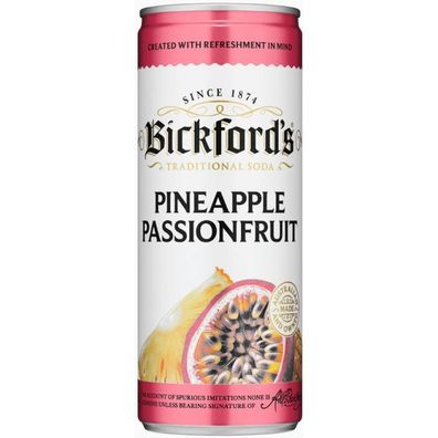 Bickford's Pineapple Passionfruit Can 250 ml