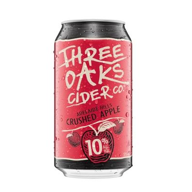 Three Oaks Cider Co. Crushed Apple Can 10.0 % vol. 375 ml