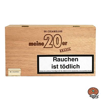 meine 20er Brasil, 50 Zigarillos