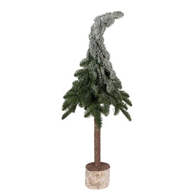 Clayre & Eef Mini-Kunstweihnachtsbaum Ø 30x90 cm Grün Kunststoff (Gr. Ø 30x85 cm)