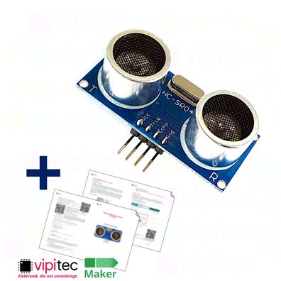 HC-SR04 Ultraschall Distanz-Sensor | 5V Abstand Entfernungsmesser für Arduino